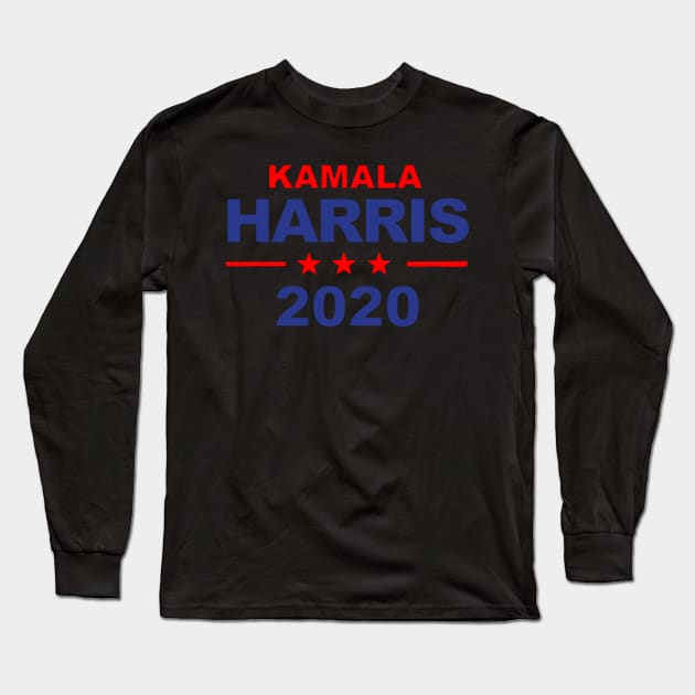 Kamala Harris 2020 Long Sleeve T-Shirt by psanchez